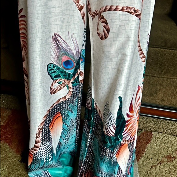 CBR • Medium • Multi-Colors • Sleeveless • Floral/Peacock Design • Jumpsuit •New - Picture 11 of 16
